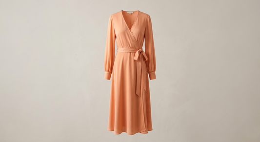 Radiance Wrap Midi Dress